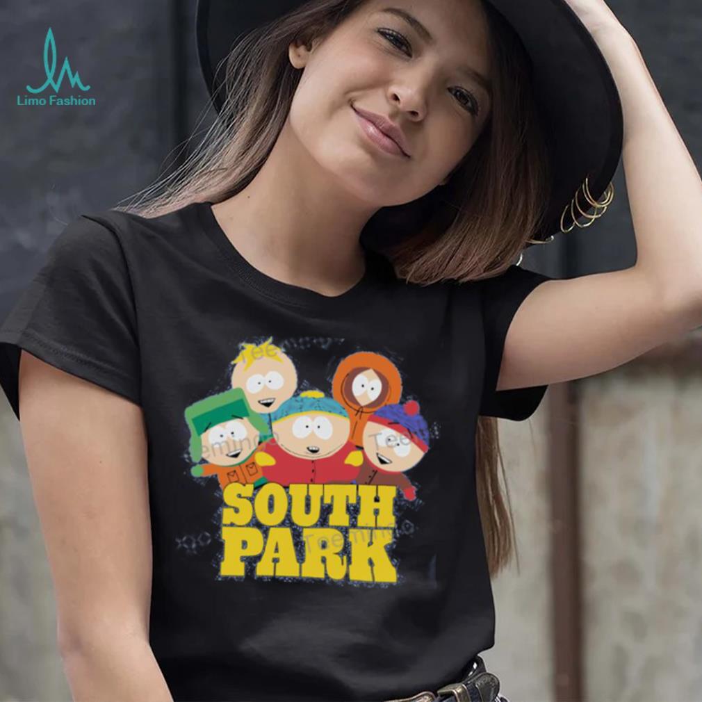 South Park Cartman, Kyle, Stan, and Kenny T-Shirt