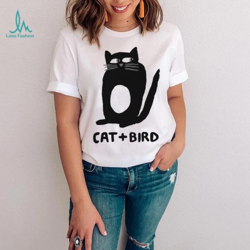 Cat plus Bird art shirt