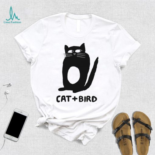 Cat plus Bird art shirt