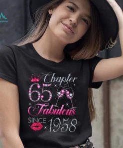 Chapter 65 Fabulous Since 1958 65Th Birthday Gift For Women T Shirt