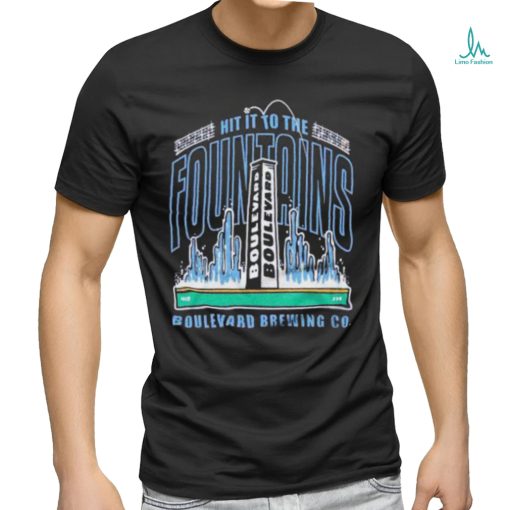 Charlie Hustle Brewmasters Boulevard Hit it to the Fountains Shirt