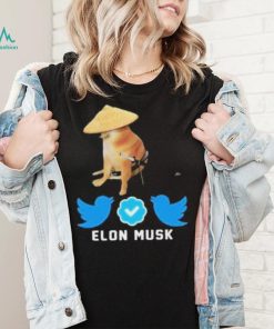 Cheems Doge Elon Musk Twitter Shirt