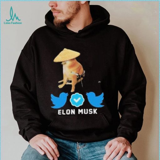 Cheems Doge Elon Musk Twitter Shirt