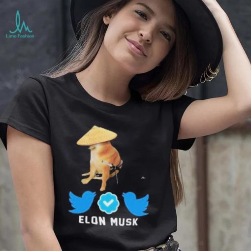 Cheems Doge Elon Musk Twitter Shirt