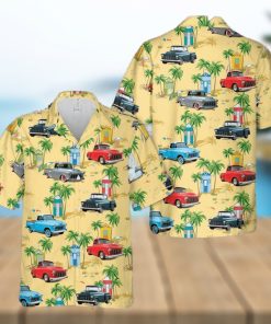 Chevrolet Chevy Stepside Pickup 1955 Hawaiian Shirt