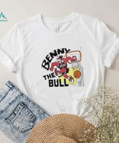 Chicago Bulls Benny Team Mascot Tri blend Shirt