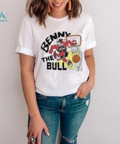 Chicago Bulls Benny Team Mascot Tri blend Shirt