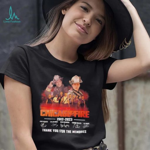 Chicago Fire 2012 – 2023 Thank You For The Memories T Shirt