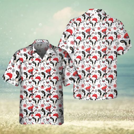 Christmas Cow Hawaiian Shirt, Funny Christmas Shirt, Best Gift For X Mas