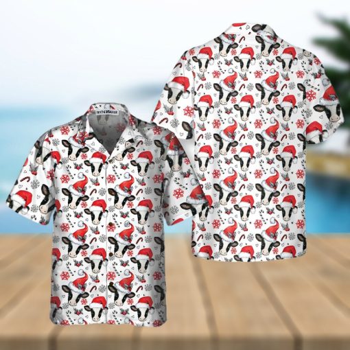 Christmas Cow Hawaiian Shirt, Funny Christmas Shirt, Best Gift For X Mas