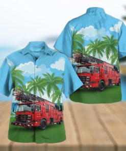 Cincinnati Ohio Forest Park Fire Department Hawaiian Shirt