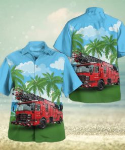 Cincinnati Ohio Forest Park Fire Department Hawaiian Shirt