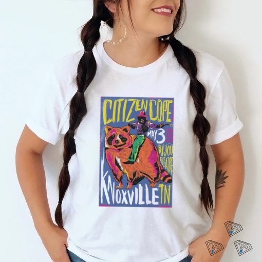 Citizen Cope May 3 2023 Knoxville, TN Poster shirt