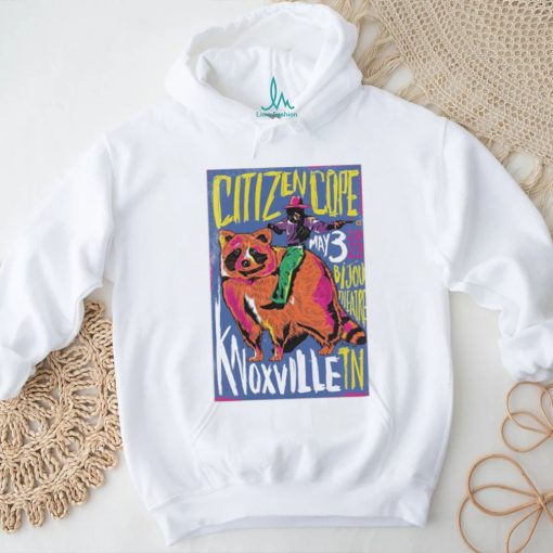 Citizen Cope May 3 2023 Knoxville, TN Poster shirt