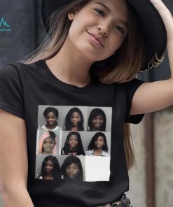 City Girls’ Jt Wearing Jt’s 8 Mugshots Tee Shirt Rap Alert shirt