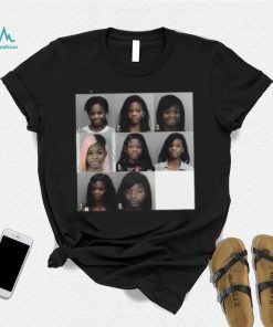 City Girls’ Jt Wearing Jt’s 8 Mugshots Tee Shirt Rap Alert shirt