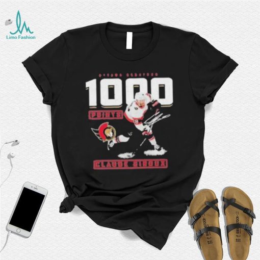 Claude Giroux Ottawa Senators 1000 Career Points shirt