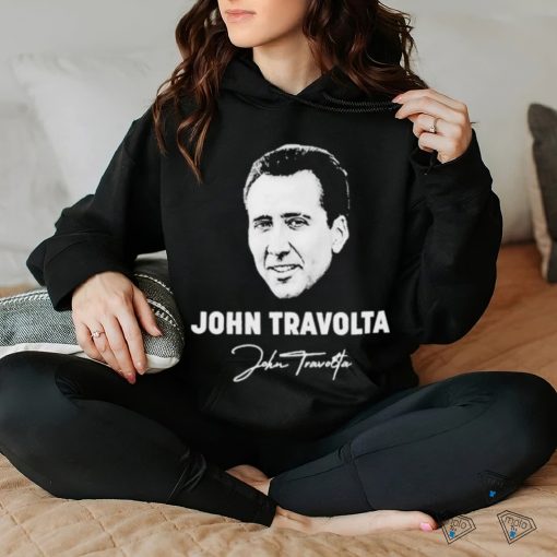 Clothing John Travolta Nicolas Cage Face Off Mashup Shirt