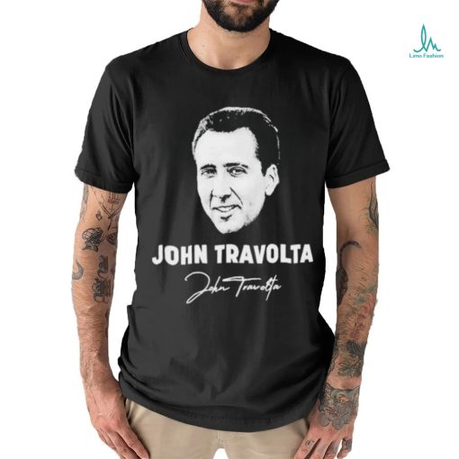 Clothing John Travolta Nicolas Cage Face Off Mashup Shirt