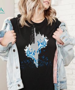 Clouds with blue birds shirt