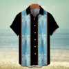 Coconut Flamingo Pattern Men’s Hawaiian Short Sleeve Shirt