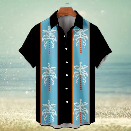 Coconut Pattern Men’s Hawaiian Short Sleeve Shirt