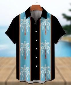 Coconut Pattern Men's Hawaiian Short Sleeve Shirt