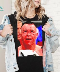 Colby Covington blood face shirt