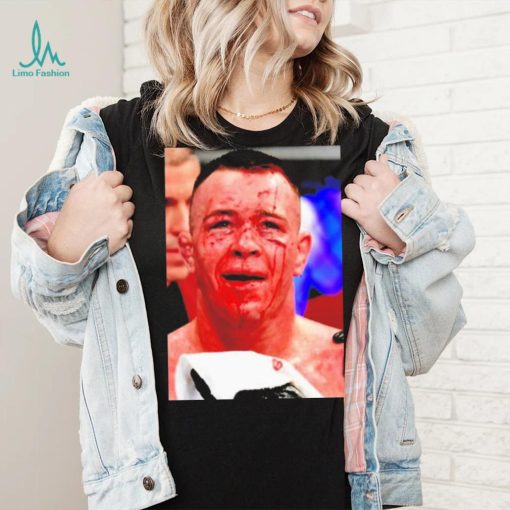 Colby Covington blood face shirt