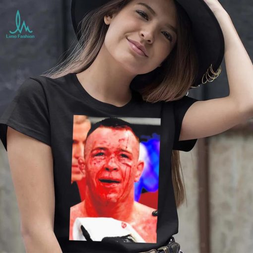 Colby Covington blood face shirt