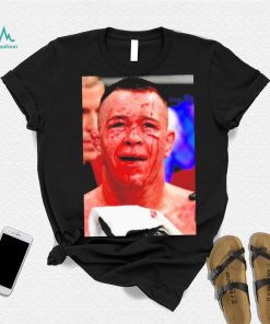 Colby Covington blood face shirt