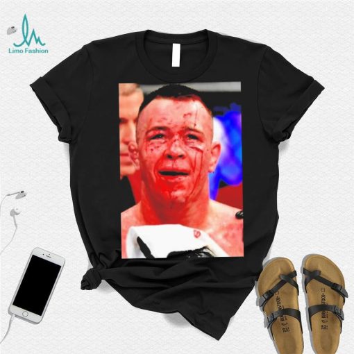 Colby Covington blood face shirt