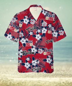 Coors Banquet Hawaiian Shirt Flowers Pattern Personalized Gift Men And Women