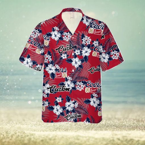 Coors Banquet Hawaiian Shirt Flowers Pattern Personalized Gift Men And Women