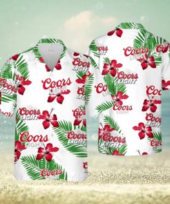 Coors Light Hawaiian Shirt Gift For Beach Trip