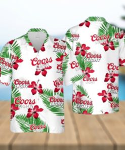 Coors Light Hawaiian Shirt Gift For Beach Trip