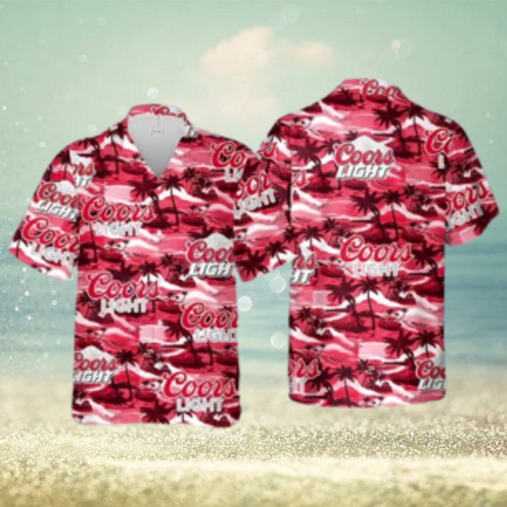 Coors Light Hawaiian Shirt Gift For Beach Trip