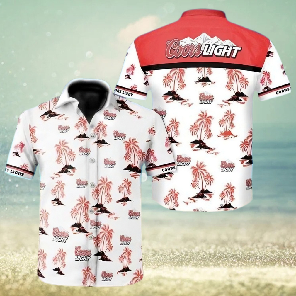 coors light button up shirt