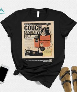 Couch Security Guard shirt