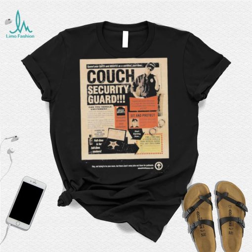 Couch Security Guard shirt