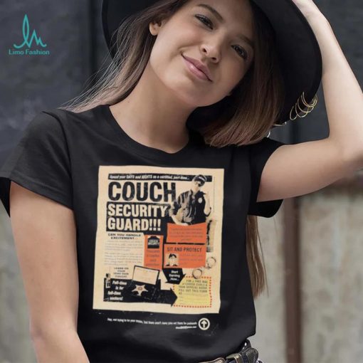 Couch Security Guard shirt