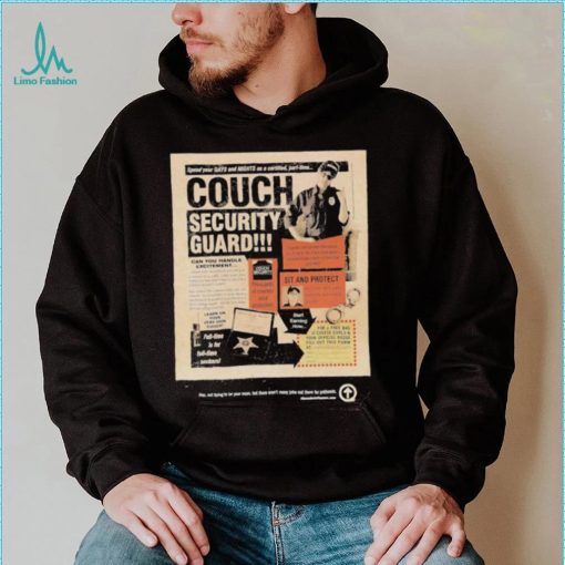 Couch Security Guard shirt