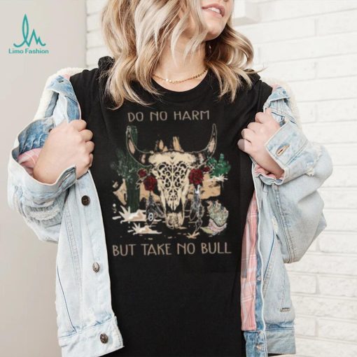Country Music But Take No Bull Cowboy Desert Leopard Roses T Shirt