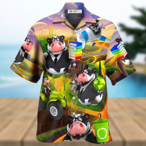 Cow Agricultural Teacher Hawaiian Shirt – Trendy Aloha