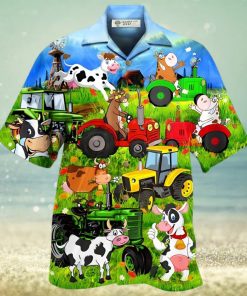 Cow Funny Happy Everyday Hawaiian Shirt – Trendy Aloha