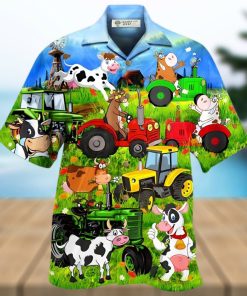 Cow Funny Happy Everyday Hawaiian Shirt – Trendy Aloha