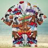 Monochrome Black Angus And Wheat Pattern Cow Hawaiian Shirt, Funny Hawaiian Shirt With Cows