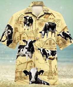 Cow Hawaiian Shirt Dairy Cow Aloha Shirt, Aloha Hawaiian Shirts