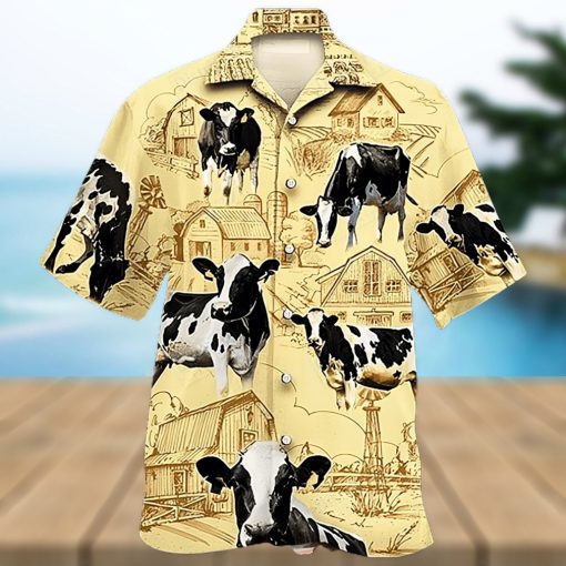 Cow Hawaiian Shirt Dairy Cow Aloha Shirt, Aloha Hawaiian Shirts