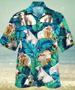 Cow Hawaiian Shirt Funny Tropical Cow Aloha Shirt, Aloha Hawaiian Shirts